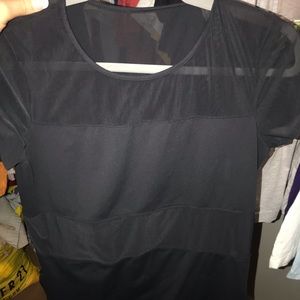 Black athletic top